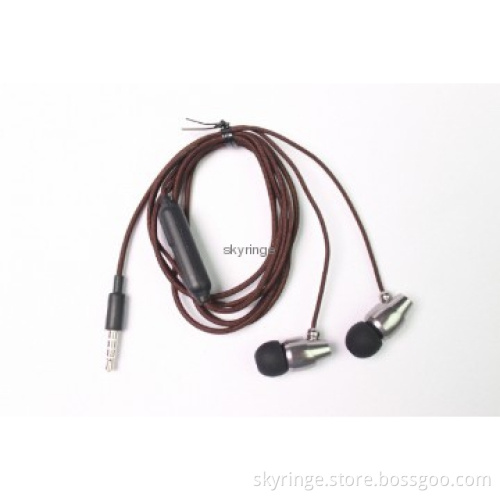high quality metal earphone in 2013